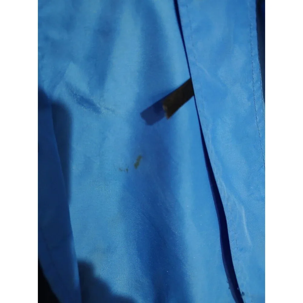 THE NORTH FACE Men Blue Black Mountain Gore-Tex Parka Jacket Sz L Outdoor Coat